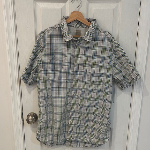 Men's North Face Short Sleeve Button Down Shirt - Picture 1 of 1